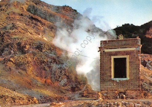 Cartolina Solfatara Pozzuoli Osservatorio Soffione | Immagine principale