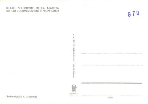 Cartolina Sommegibile Mocenigo