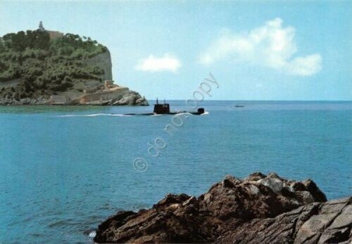 Cartolina Sommergibile Mocenigo Stato Maggiore Marina