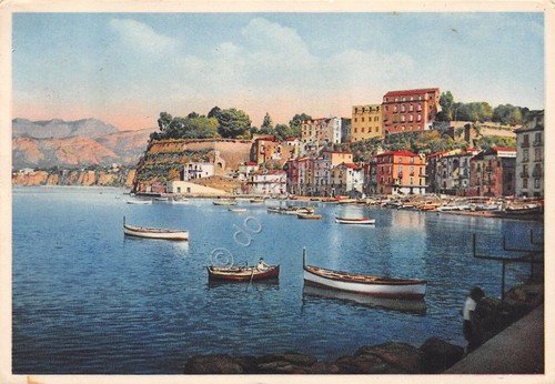 Cartolina Sorrento Marina anni '50 (Napoli) | Immagine principale