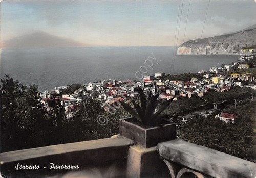 Cartolina Sorrento Panorama 1955 (Napoli) | Immagine principale