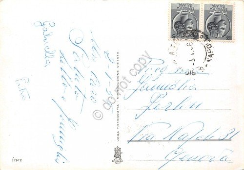 Cartolina Sorrento Panorama 1955 (Napoli)