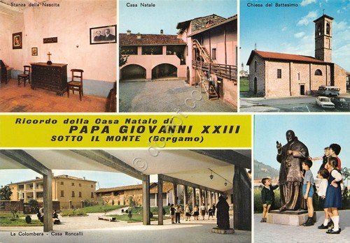 Cartolina Sotto il Monte Casa Natale Giovanni XXIII vedute e … | Immagine principale