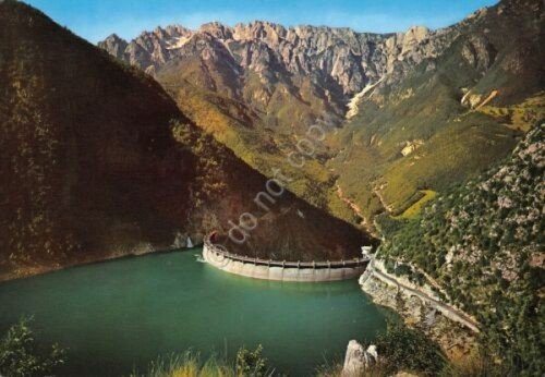 Cartolina Speccheri di Vallarsa Diga 1970 (Trento) | Immagine principale