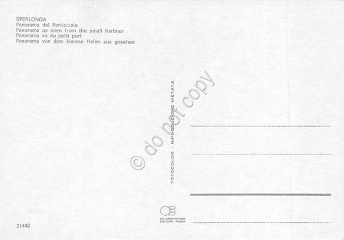 Cartolina Sperlonga Porticciolo animata anni '90 | Immagine Gallery 2