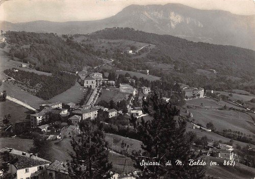 Cartolina Spiazzi di Monte Baldo Panorama 1948 | Immagine principale