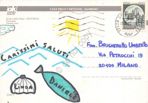 Cartolina Spotorno vedute 1990 (Imperia) | Immagine Gallery 2