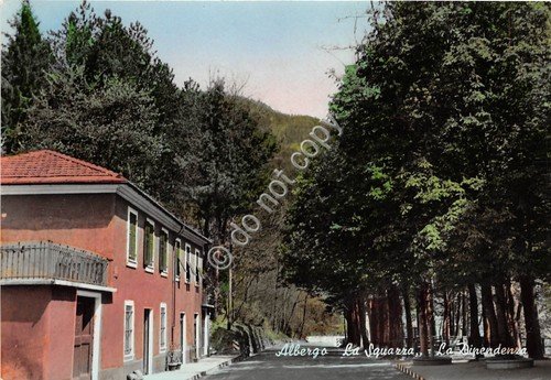 Cartolina Squazza Albergo La Squazza