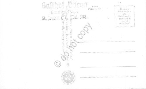 Cartolina St. Johann in Tirol Hotel Post