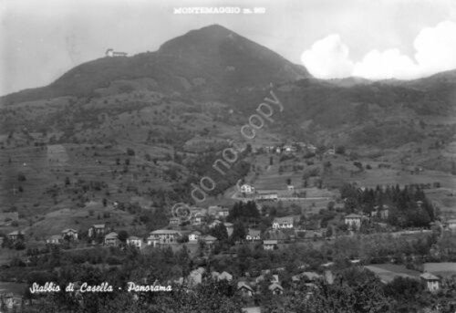 Cartolina Stabbio di Casella panorama 1964 | Immagine principale