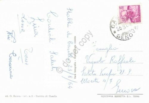 Cartolina Stabbio di Casella panorama 1964 | Immagine Gallery 2