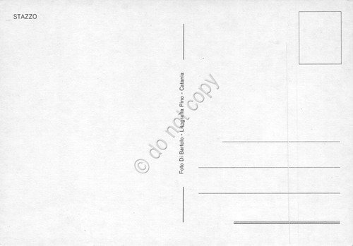 Cartolina Stazzo vista dal mare Anni '70