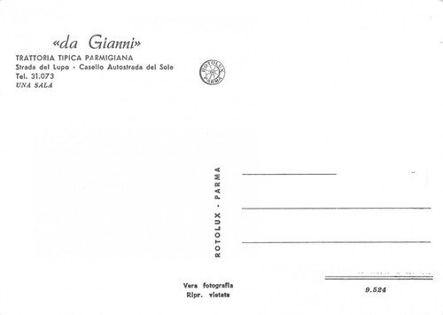 Cartolina Strada del Lupo Casello Autostrada del Sole Ristorante da … | Immagine Gallery 2