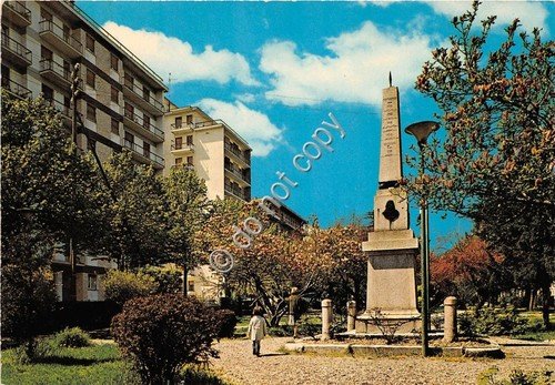 Cartolina Stradella Giardini (Pavia)