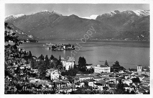 Cartolina Stresa Panorama 1958