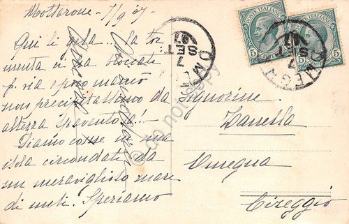 Cartolina Stresa Righi Italiano Hotel Mottarone 1907 | Immagine Gallery 2