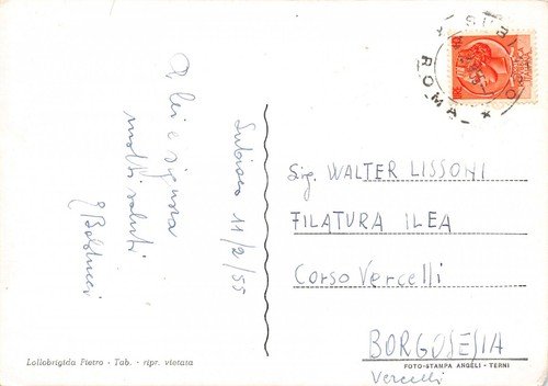 Cartolina Subiaco Monastero S. Scolastica Torre Campanile 1955 (Roma) | Immagine Gallery 2
