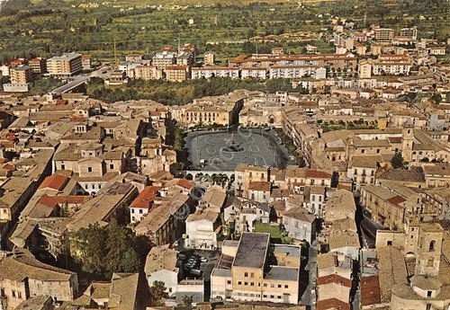 Cartolina Sulmona Panorama aereo 1996 (L'Aquila)