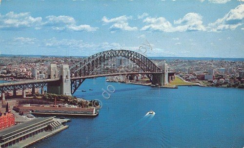 Cartolina Sydney Harbour Bridge from AMP Building Valentine's card 1968 | Immagine principale