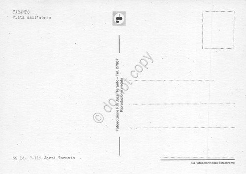 Cartolina Taranto vedute varie vista aerea anni '80 | Immagine Gallery 2