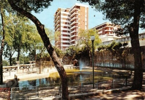 Cartolina Taranto Villa Peripato | Immagine principale