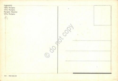 Cartolina Taranto Villa Peripato | Immagine Gallery 2