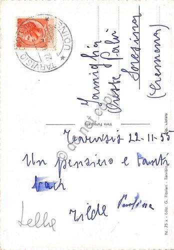 Cartolina Tarvisio Panorama 1955 | Immagine Gallery 2