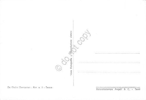 Cartolina Teano Chiesa Santa Reparata anni '50