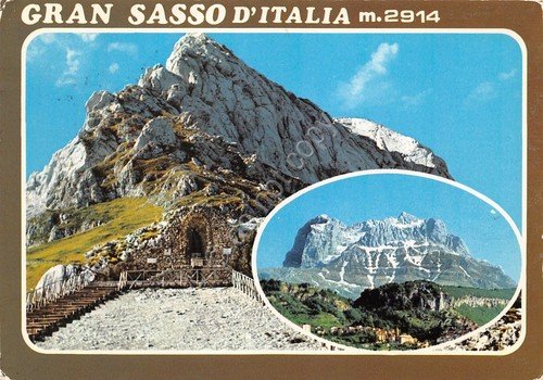 Cartolina Teramo Gran Sasso d'Italia