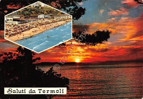 Cartolina Termoli 2 vedute (Campobasso) | Immagine principale