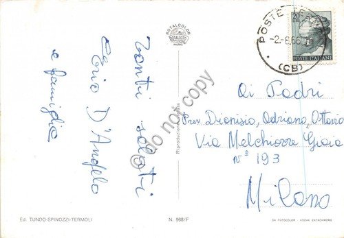 Cartolina Termoli saluti da vedutine (Altre tematiche)