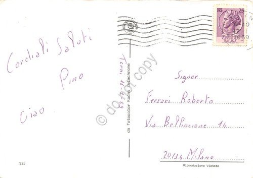 Cartolina Terni vedute varie 1969 | Immagine Gallery 2