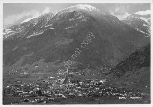 Cartolina Tirano Panorama 1943 | Immagine principale