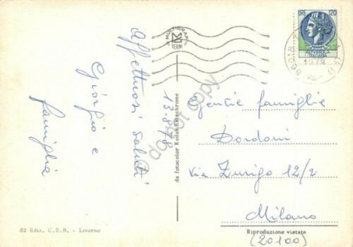 Cartolina Tirrenia vedute 1978 (Pisa) | Immagine Gallery 2