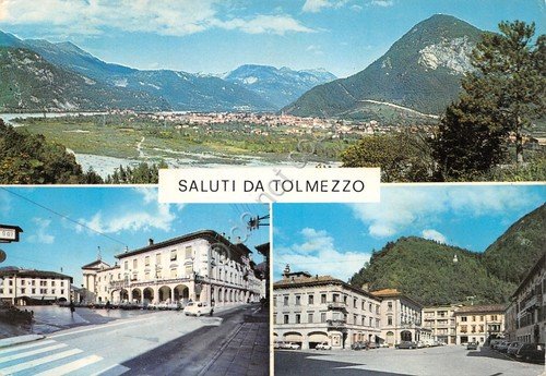 Cartolina Tolmezzo vedute e panorama 1968 | Immagine principale