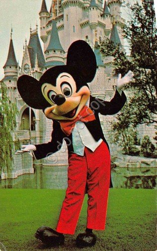 Cartolina Topolino Walt Disney World USA 1976