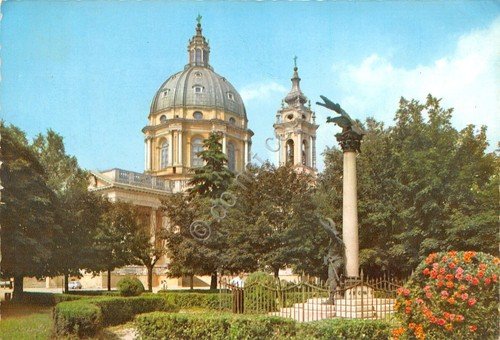 Cartolina Torino Basilica di Superga ED SACAT