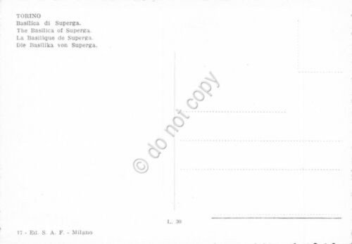 Cartolina Torino Basilica di Superga Ed SAF | Immagine Gallery 2
