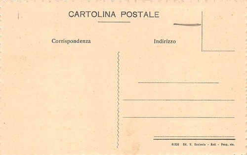 Cartolina Torino Borgo Feudale Chiostro Frate Francescano