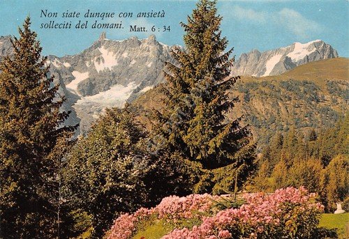 Cartolina Torino Chiesa del Regno di Dio Panorama di montagne … | Immagine Gallery 1