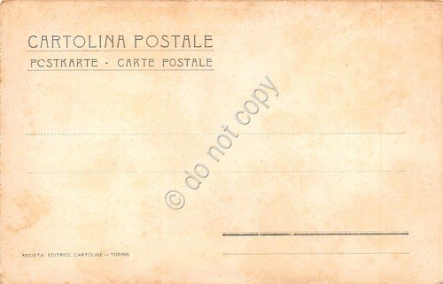Cartolina Torino Esposizione Int Arte Moderna Piazzale Ingresso animata 1900 …