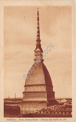 Cartolina Torino Mole Antonelliana