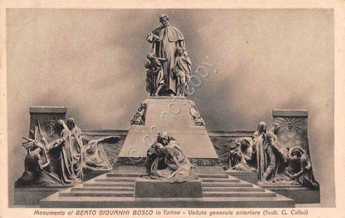 Cartolina Torino Monumento a Beato Giovanni Bosco | Immagine principale