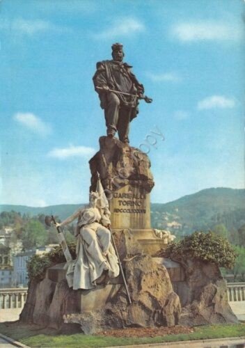Cartolina Torino Monumento a Garibaldi Centenario Unità d'Italia 1961
