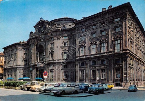 Cartolina Torino Palazzo Carignano ed SACAT | Immagine principale