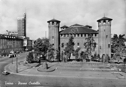 Cartolina Torino Panorama 1952 SACAT