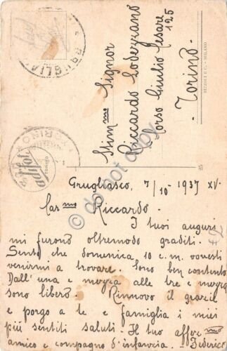 Cartolina Torino Piazza San Carlo e Monumento a Emanuele Filiberto …