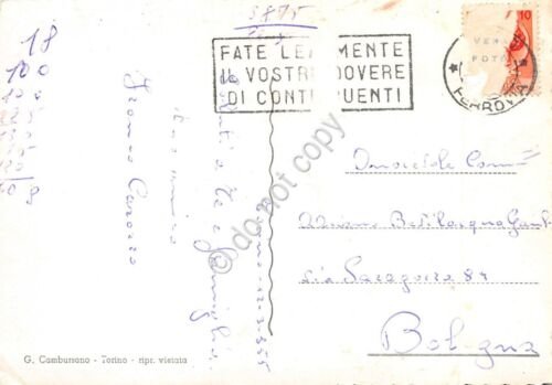 Cartolina Torino Piazza Solferino allo sbocco di Via Pietro Micca …