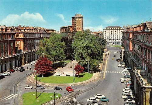 Cartolina Torino Piazza Statuto 1970 | Immagine principale
