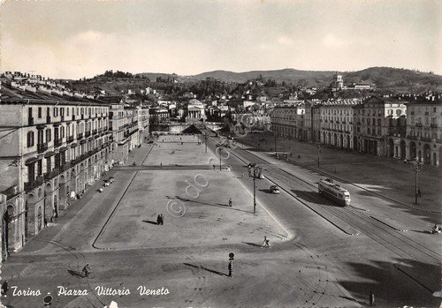 Cartolina Torino Piazza Vittorio Veneto ED SACAT 1958 | Immagine principale